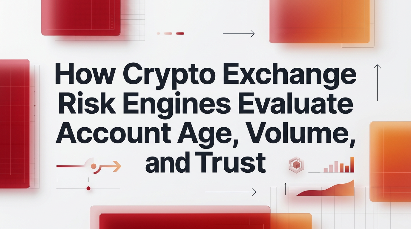 How Crypto Exchange Risk Engines Evaluate Account Age, Volume, and Trust