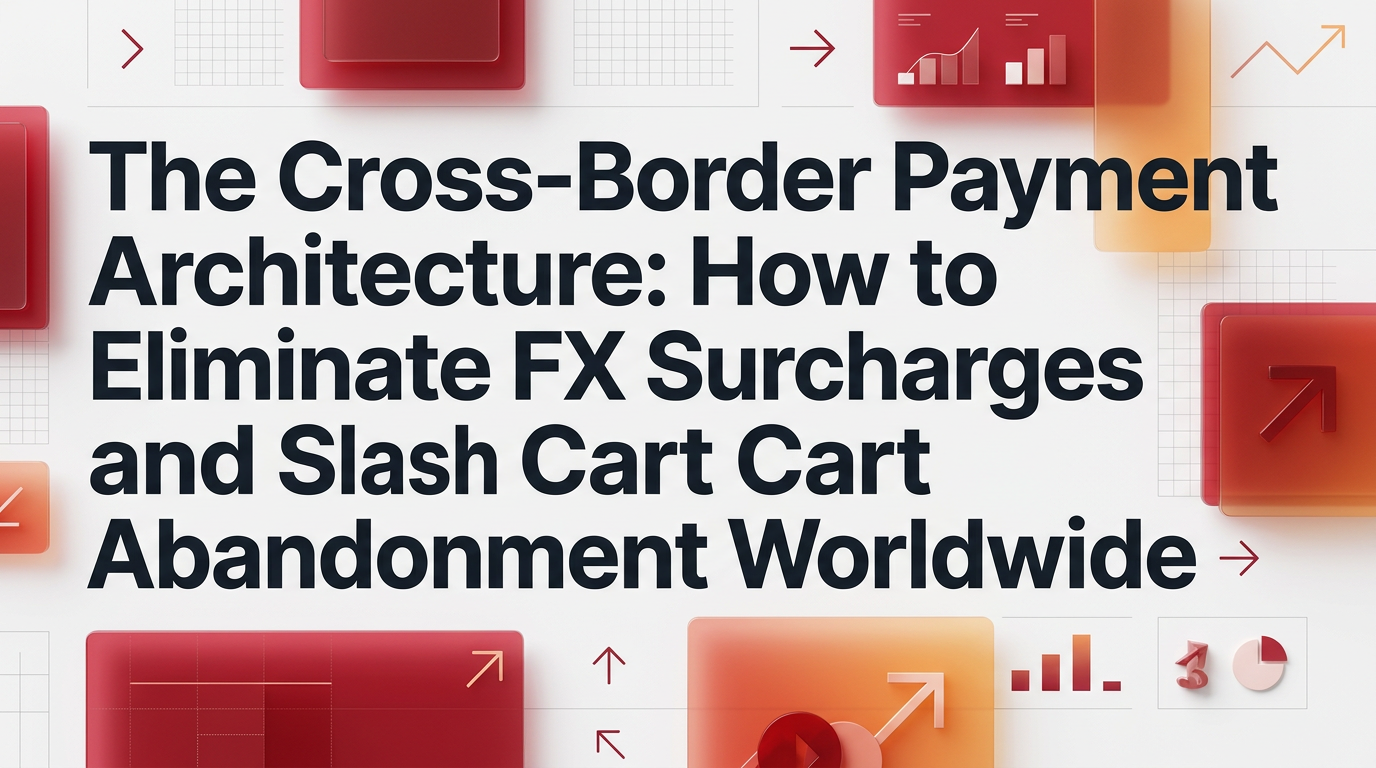 The Cross-Border Payment Architecture: How to Eliminate FX Surcharges and Slash Cart Abandonment Worldwide
