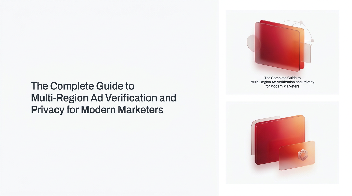 The Complete Guide to Multi-Region Ad Verification and Privacy for Modern Marketers